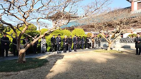 2025년 1월 2일 설립자묘소 참배 